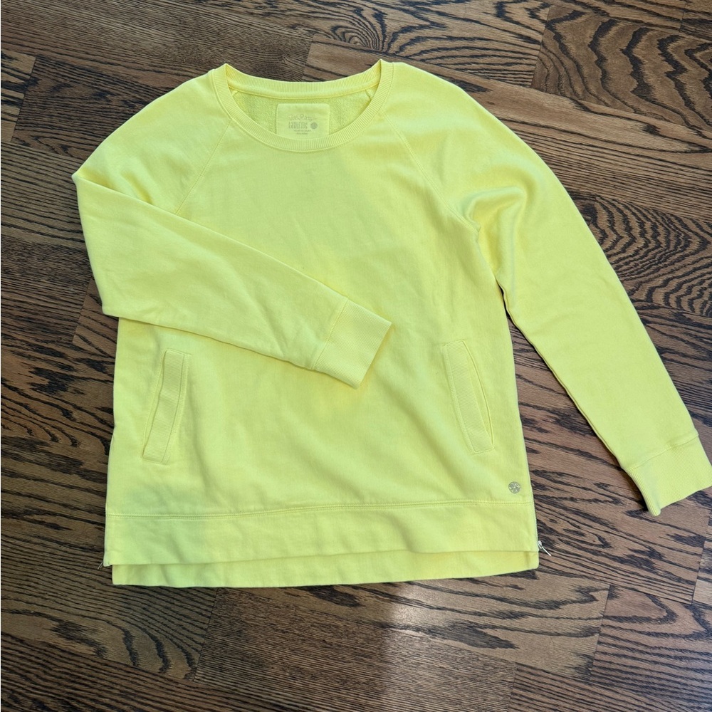 Lilly Pulitzer Yellow Sweatshirt